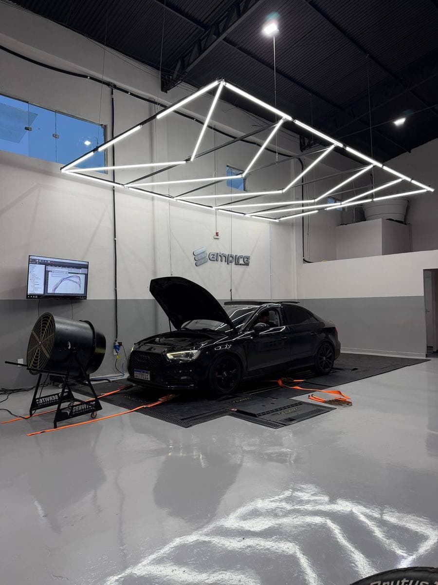 Audi no Dinamômetro